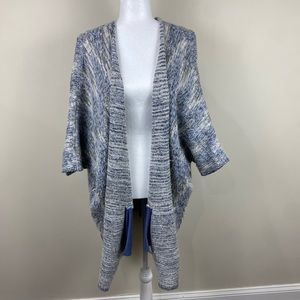 Lucky Brand Women’s Blue Cardigan Sweater size XL